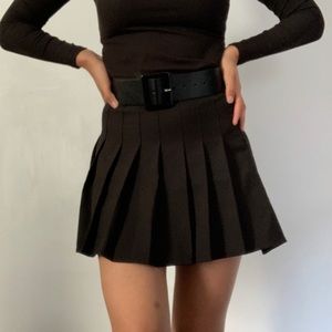 ‼️SOLD‼️Pleated black skirt